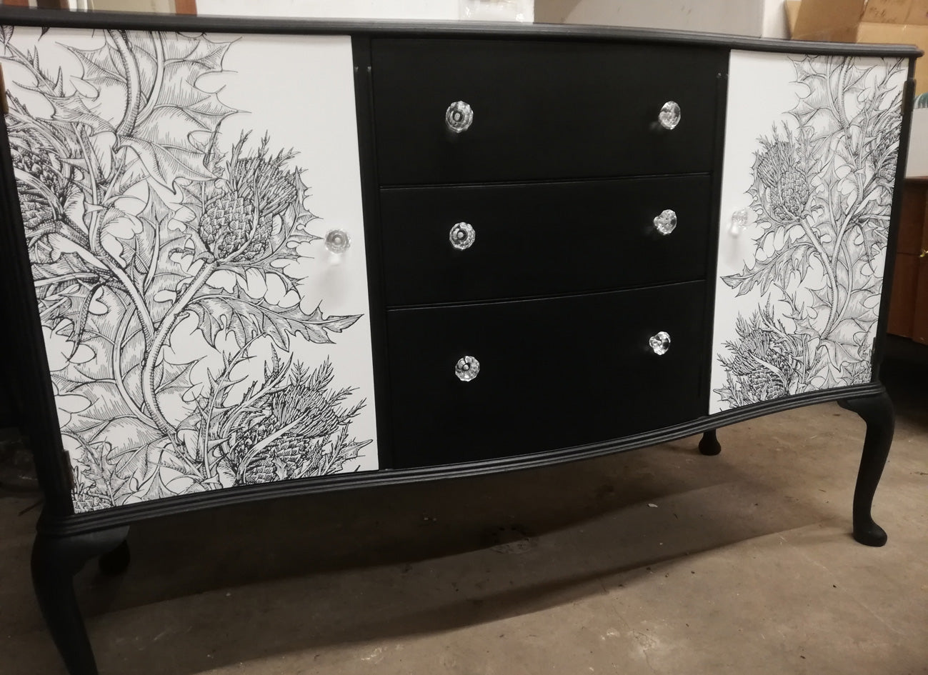 Custom listing for Joanna -Vintage Sideboard