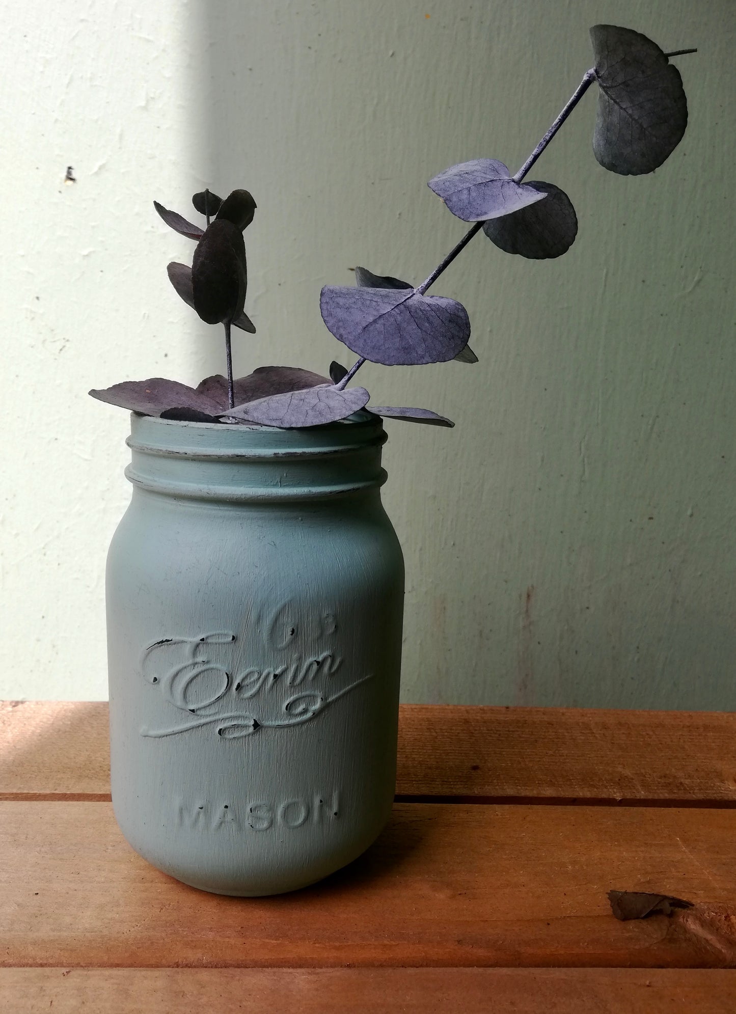 Painted Kilner Mason Jar - painted to order you choose your colours