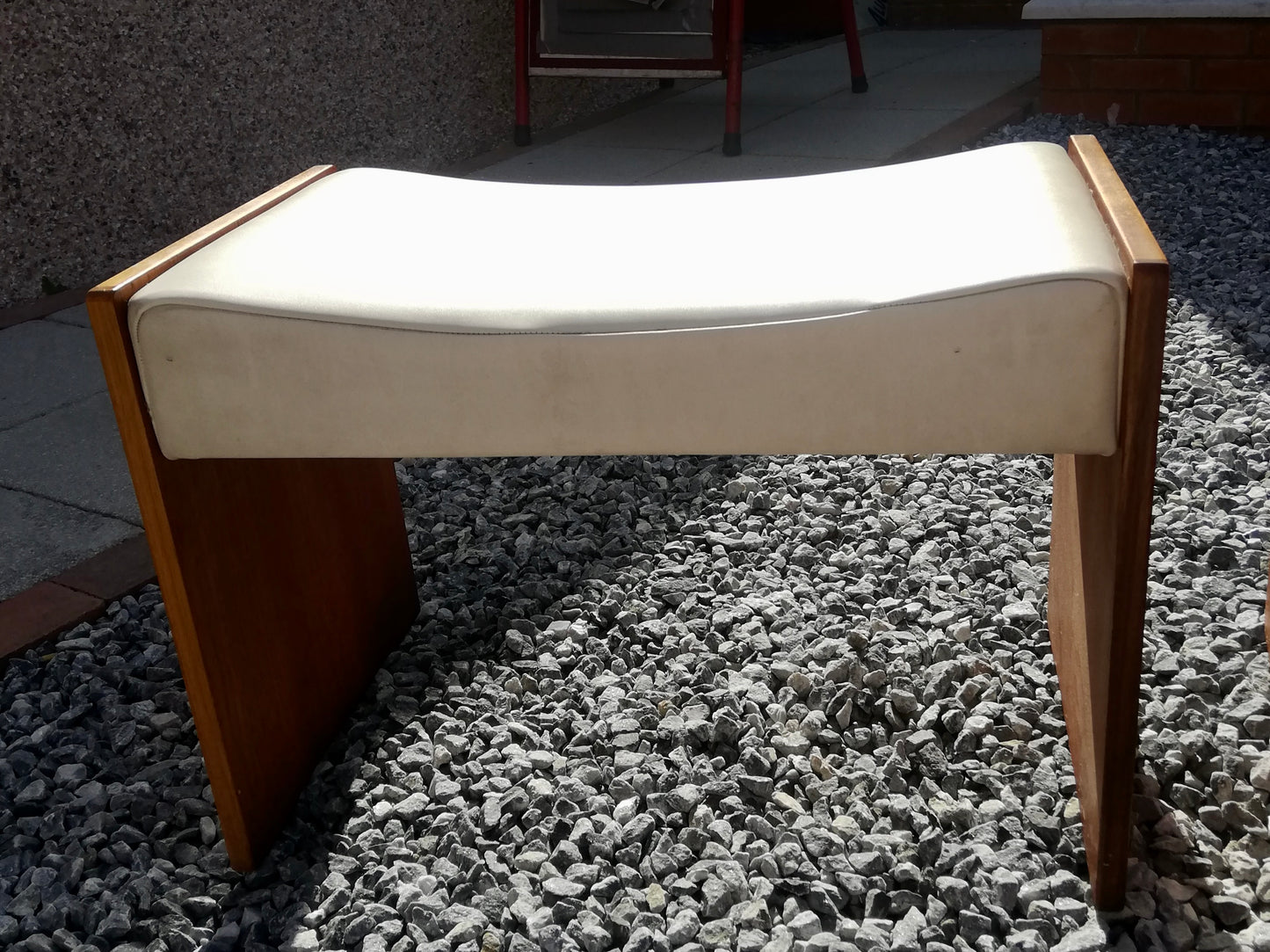 Vintage Mid Century Stag Cantata Dressing Table Stool