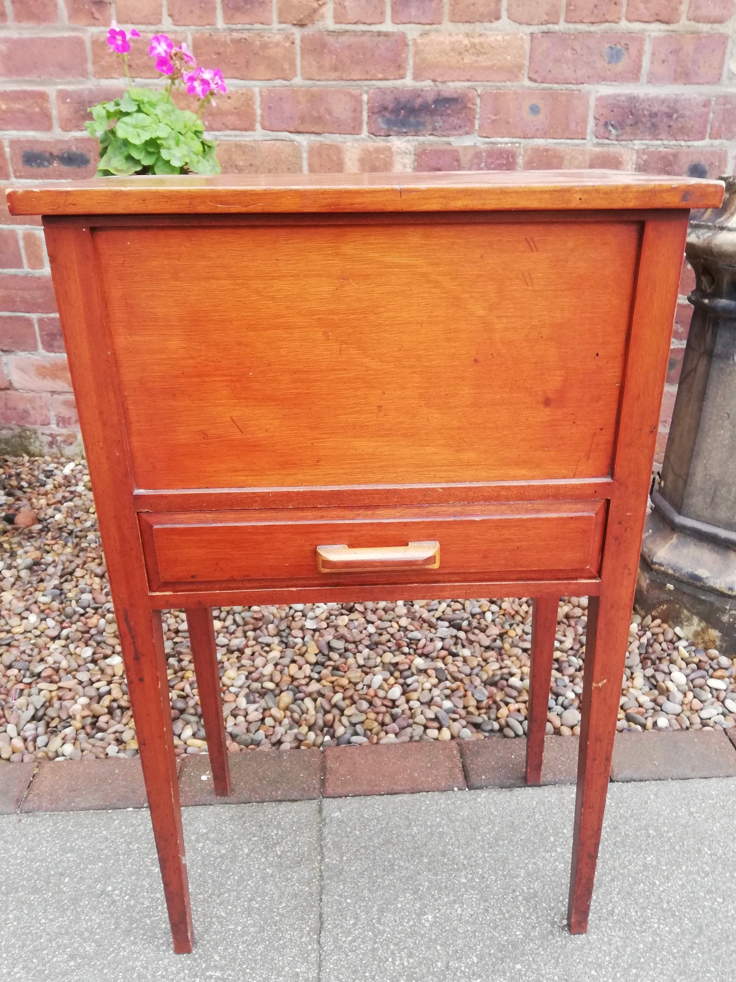 Vintage mid century sewing box