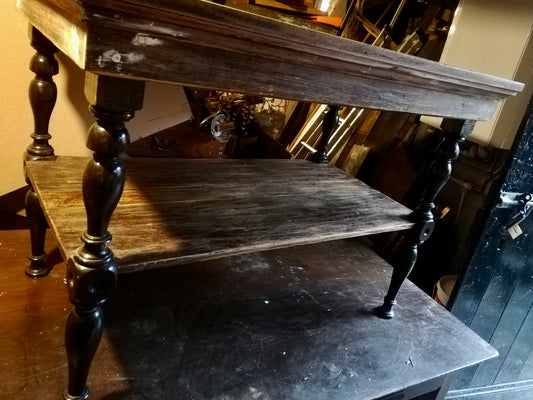 Vintage side table/console table available for painting.... price includes painting