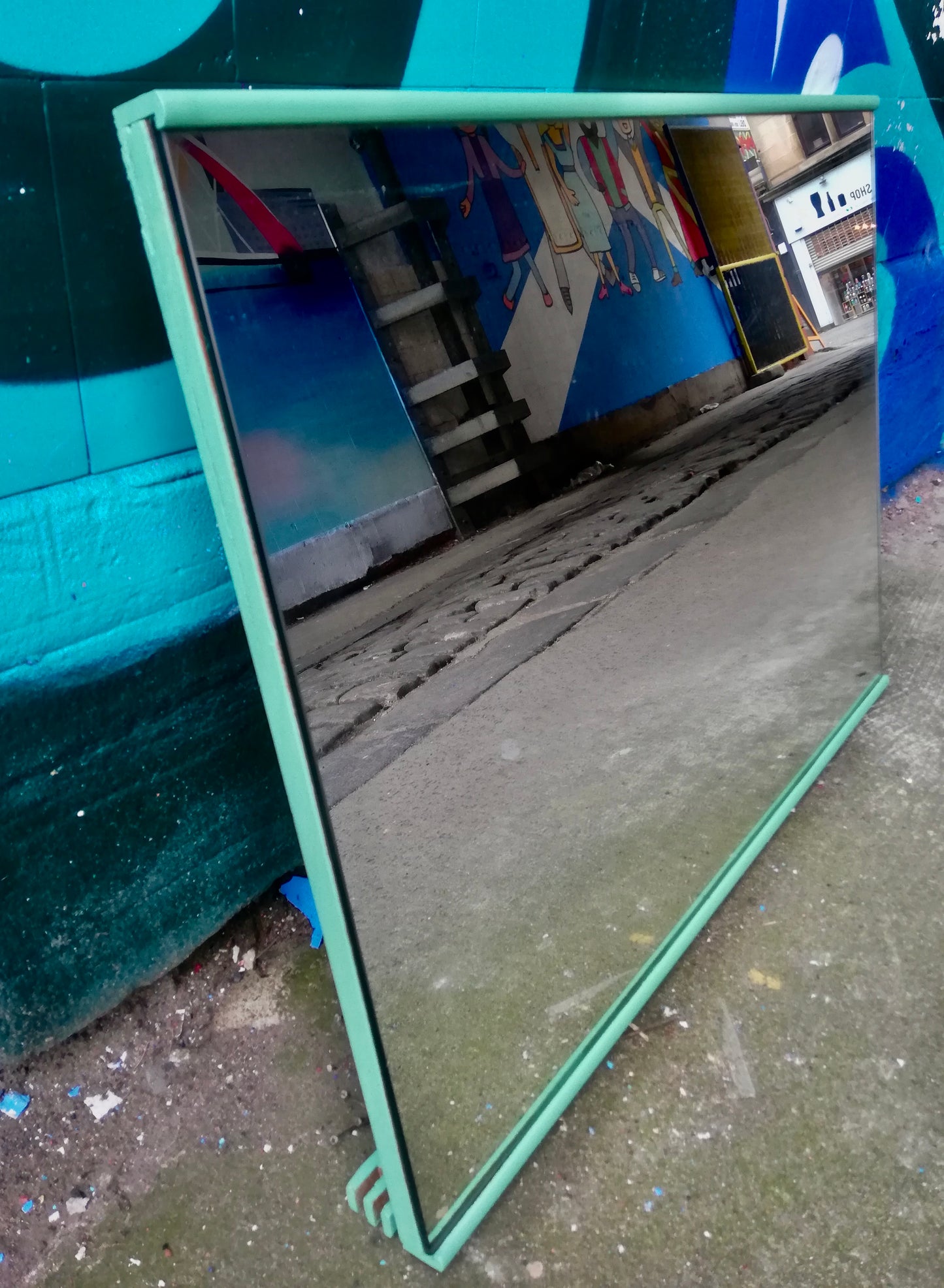 Vintage mid century mirror