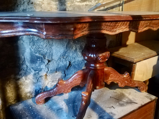 Vintage coffee table available for painting.... price includes painting