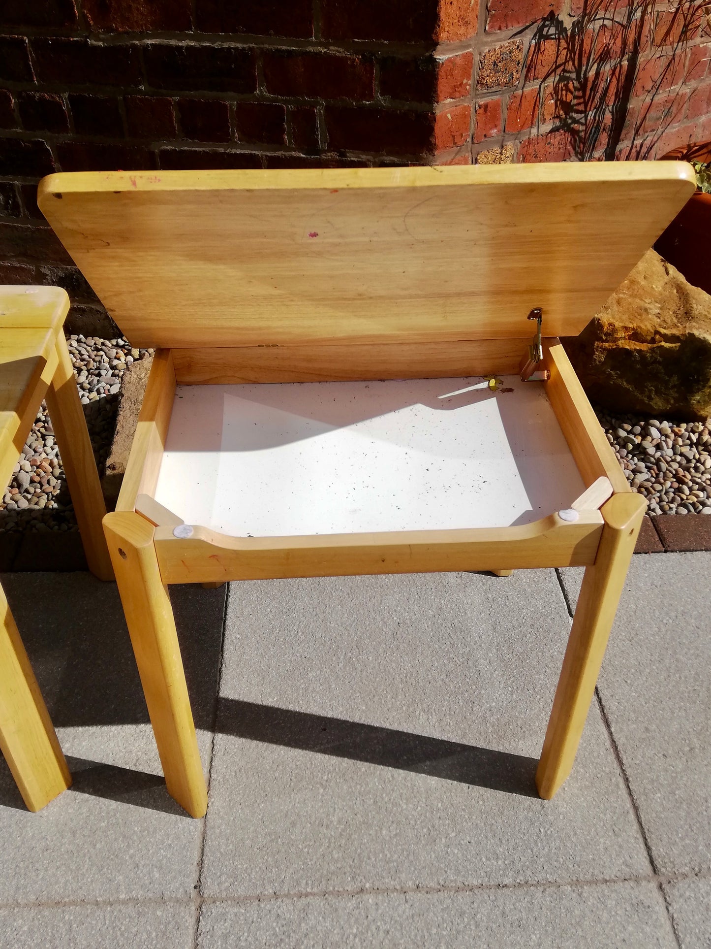 Modern children's desk - price includes painting