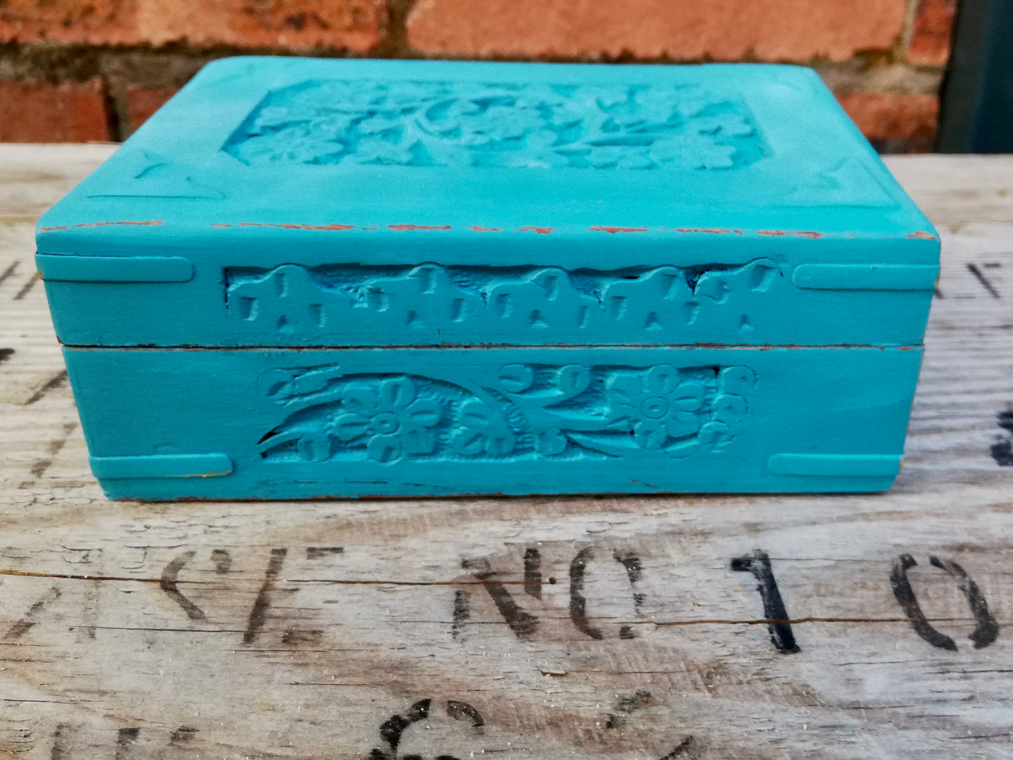 Vintage wooden box
