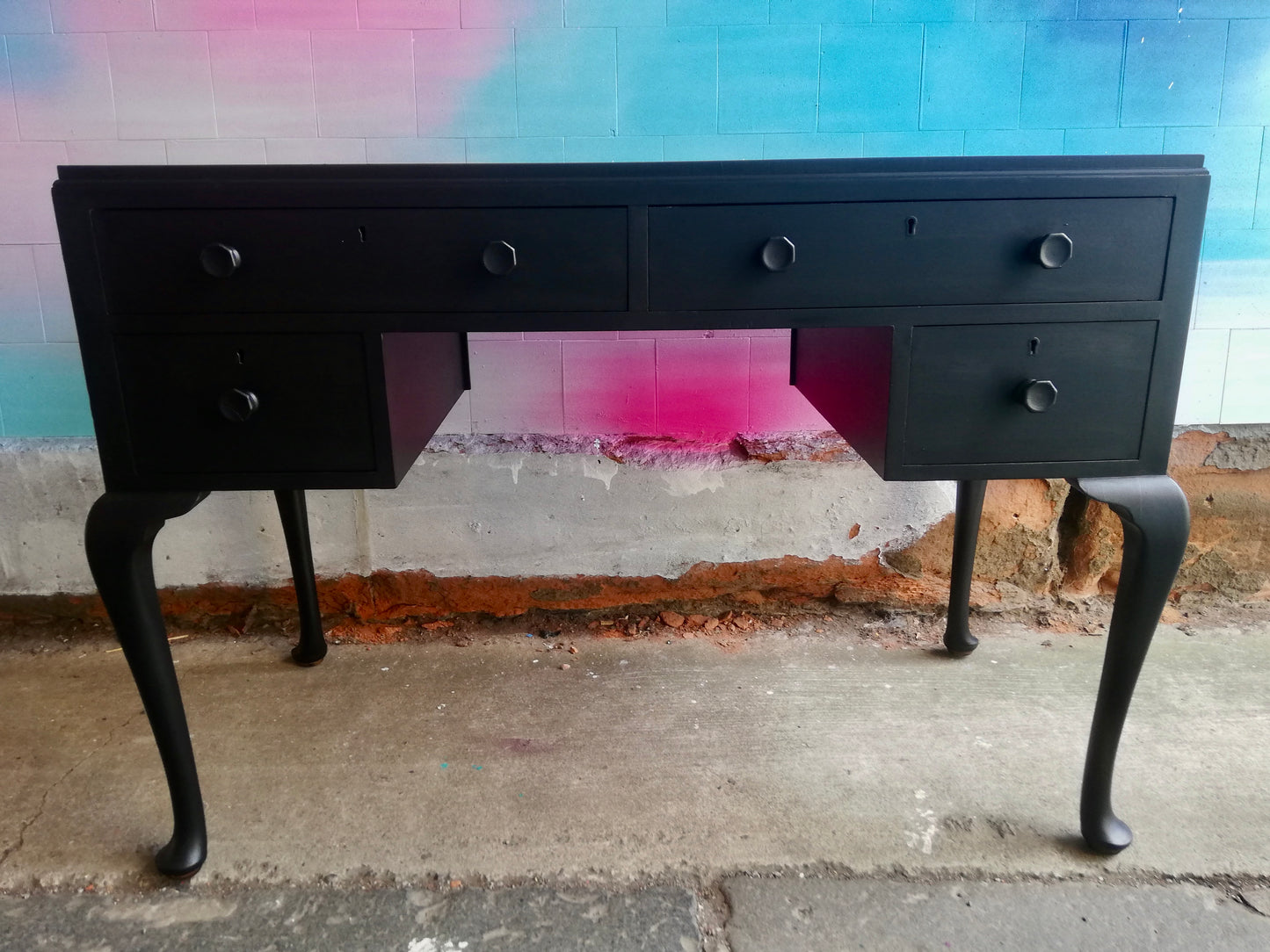 Hand Painted dressing table for Lynsey