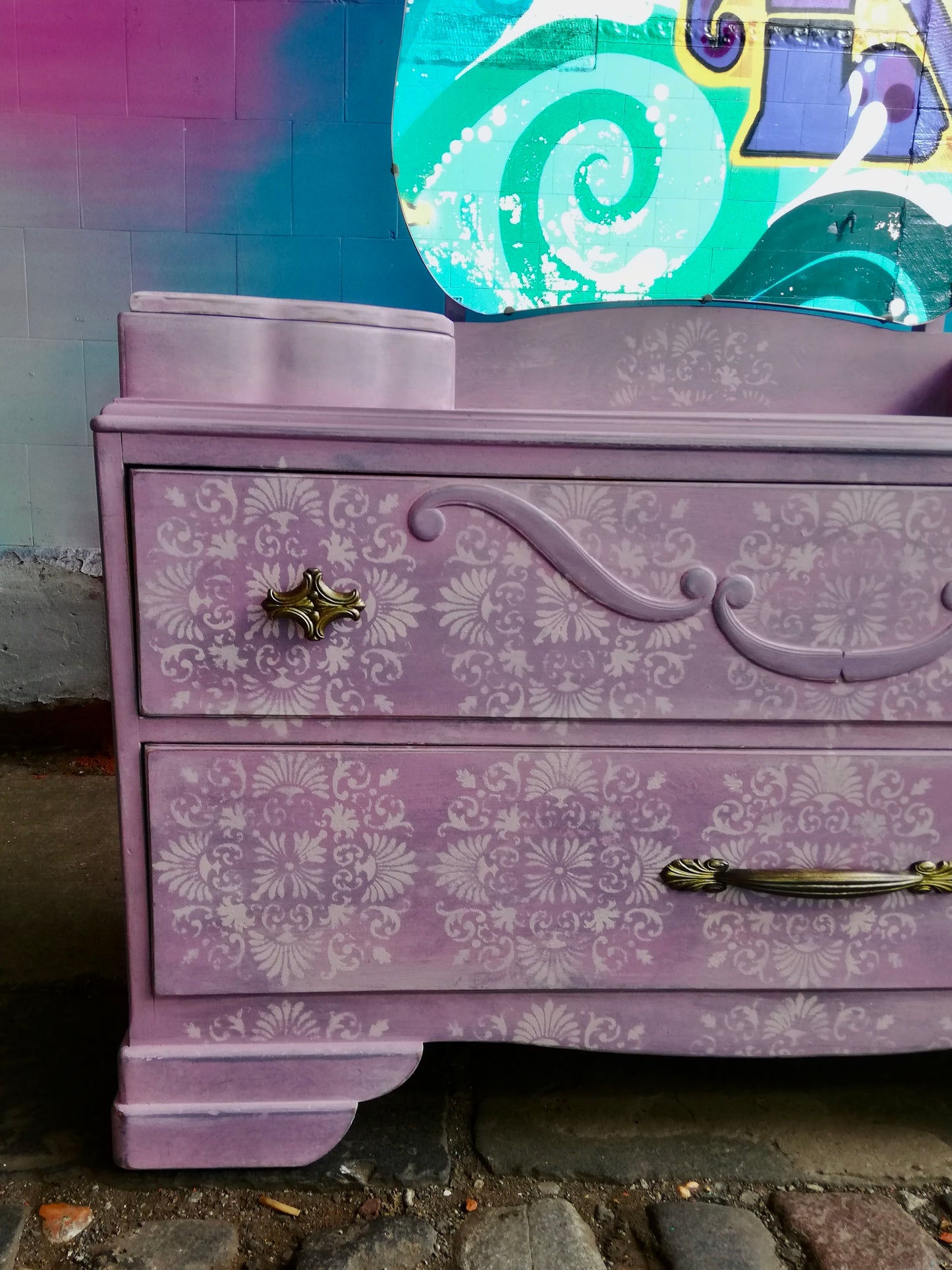 Painted to order - Vintage Furniture hand painted and stencilled