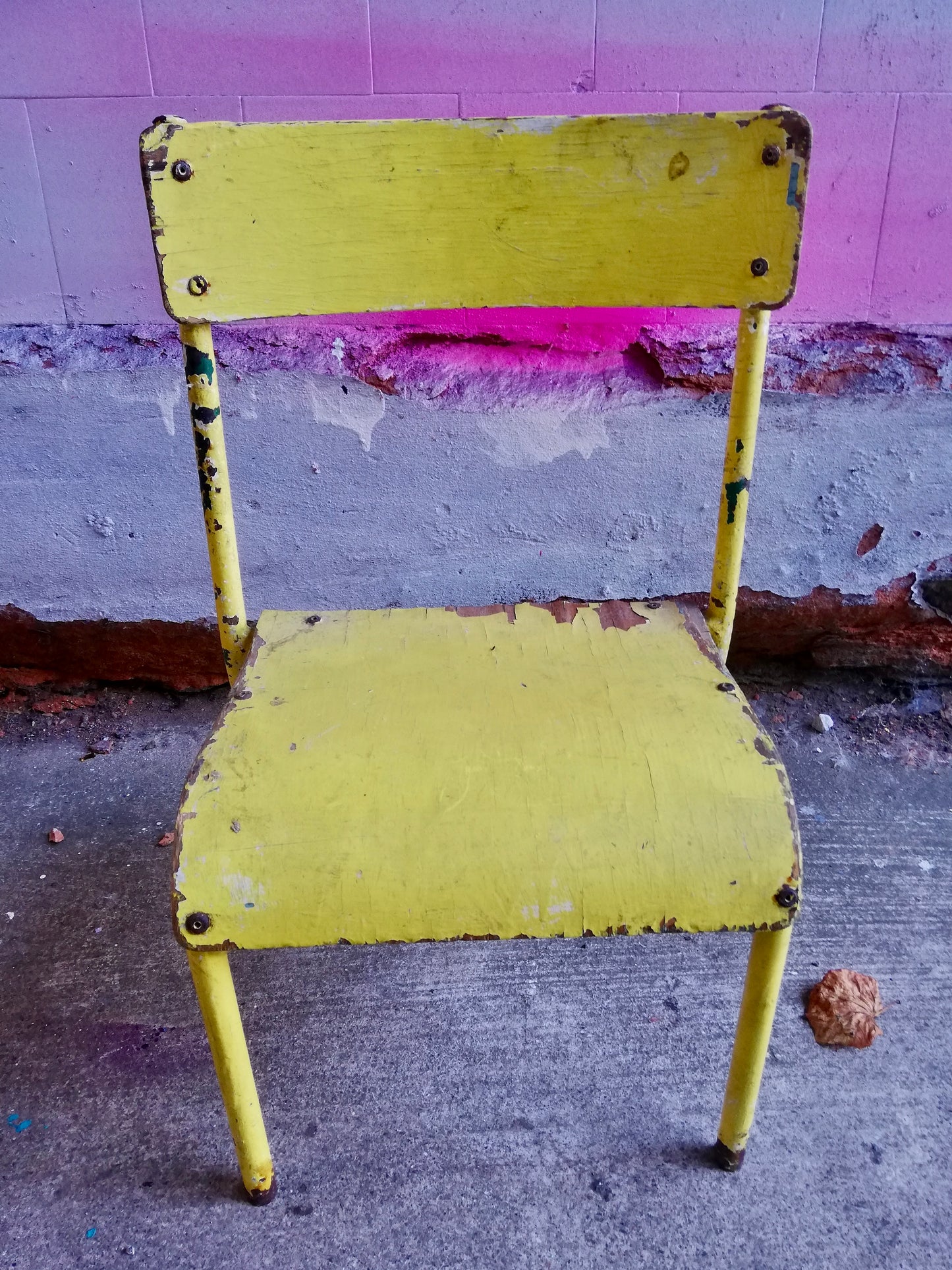 Vintage children's school chair