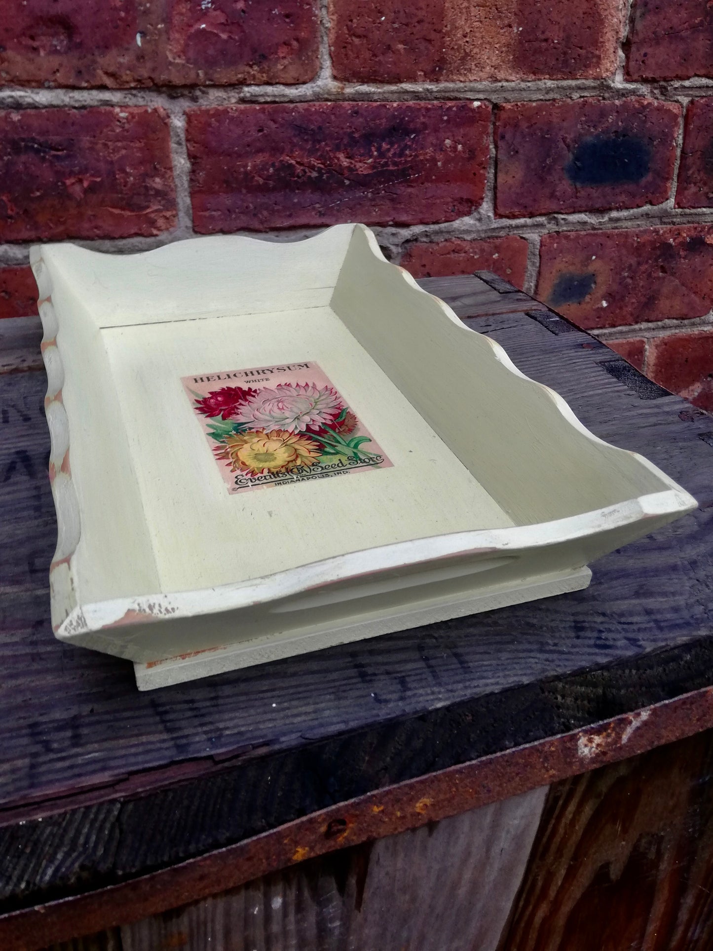 vintage mini tray