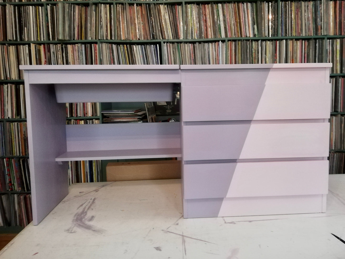 Commission for Jennifer Vintage mid century desk / dressing table