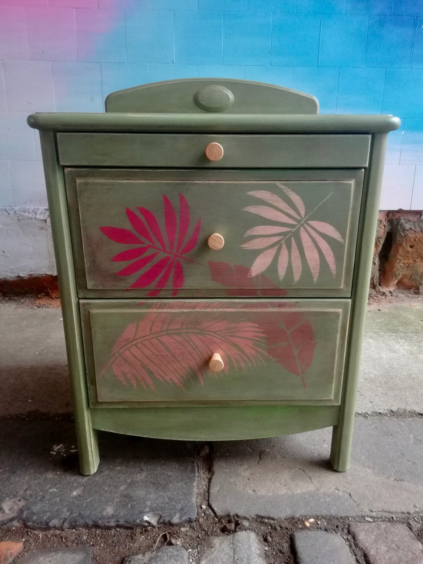 Vintage bedside cabinet