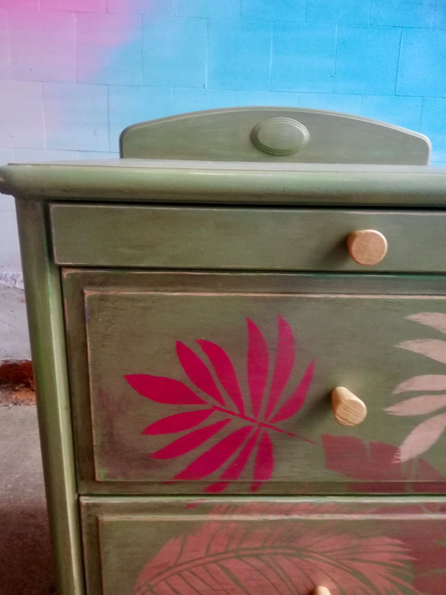 Vintage bedside cabinet