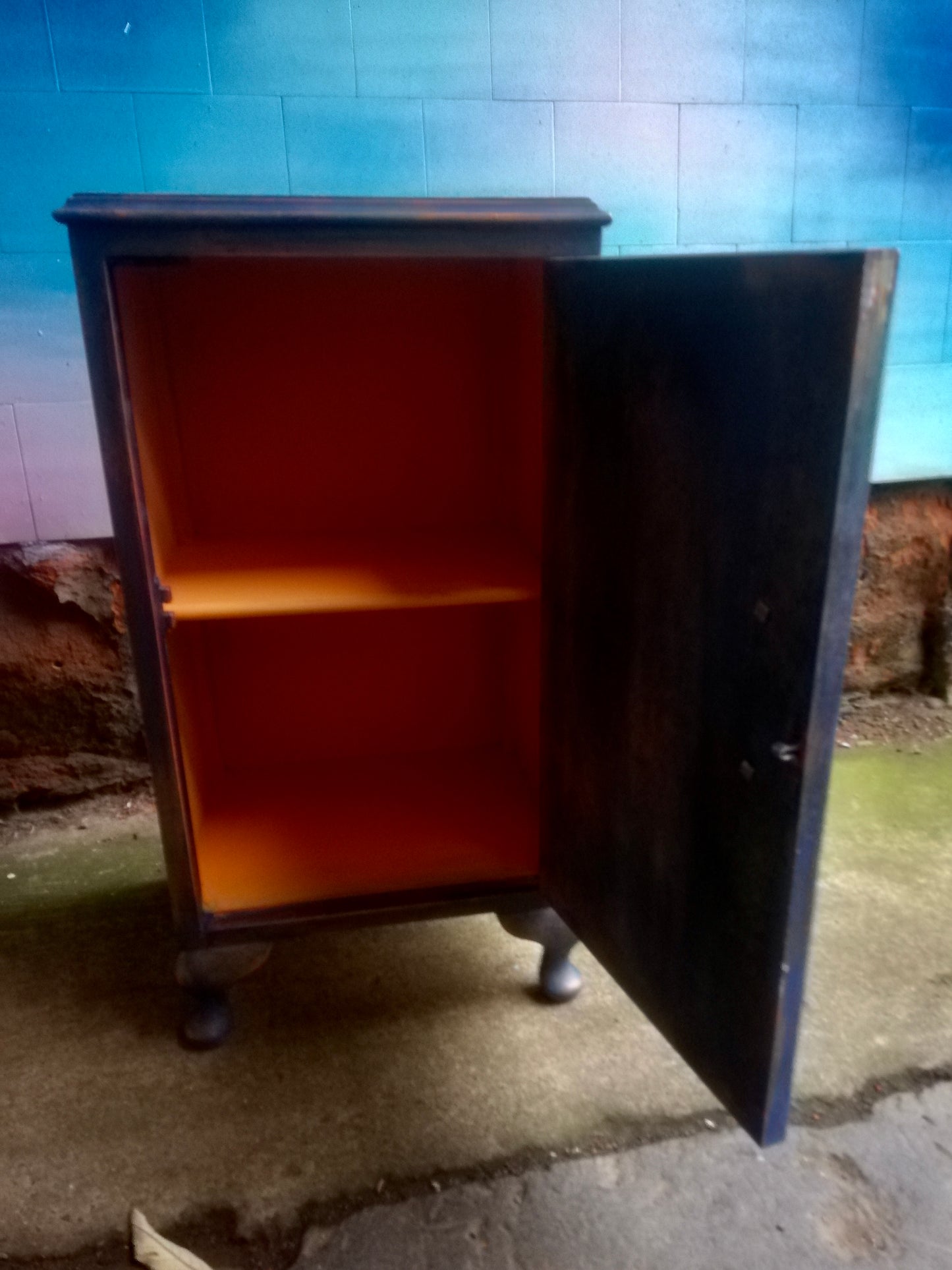 Floral bedside Cabinet