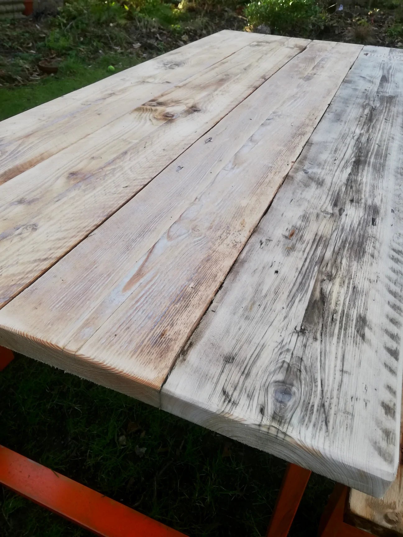 Rustic industrial dining tables and benches / garden tables  - made to order