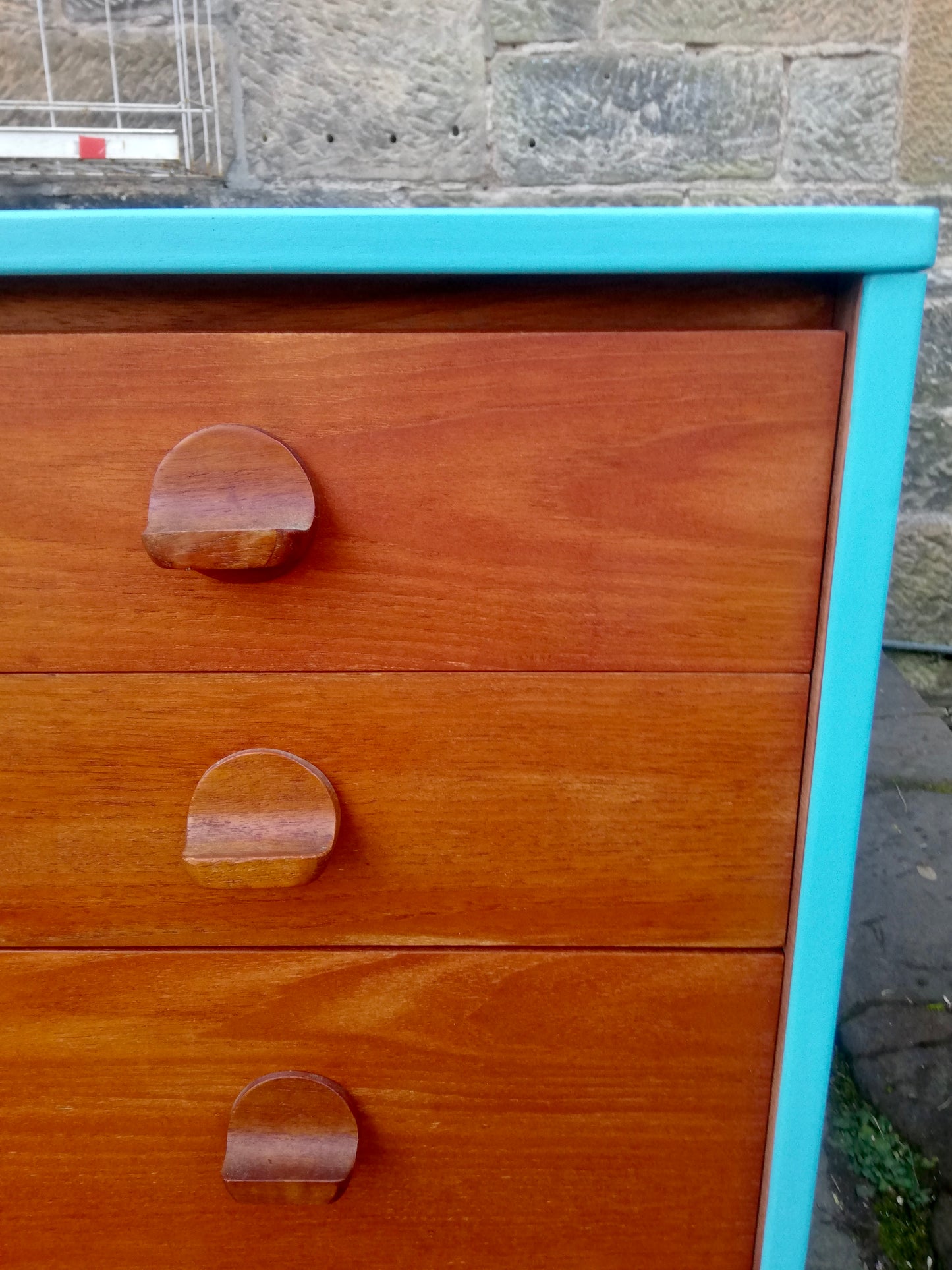 Vintage Mid Century Stag Cantata Chest of Drawers