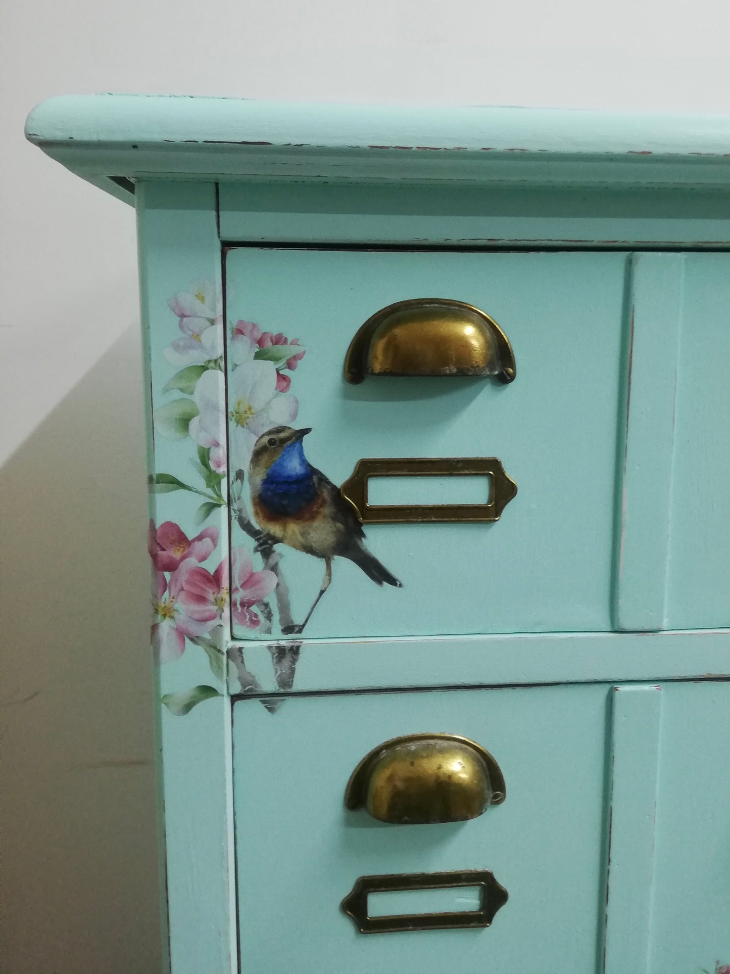 Commission for Claire painted cabinet