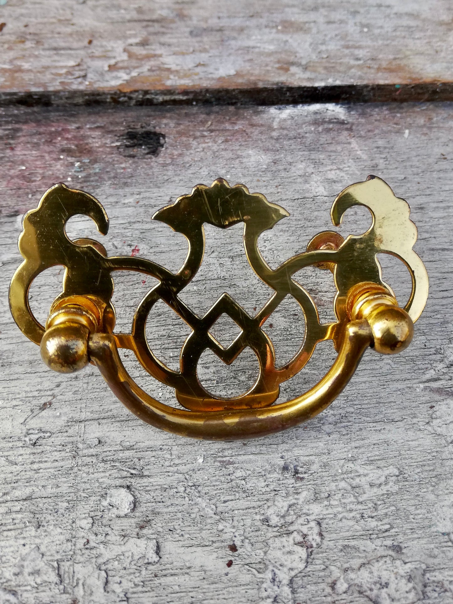 Brass Vintage furniture handles