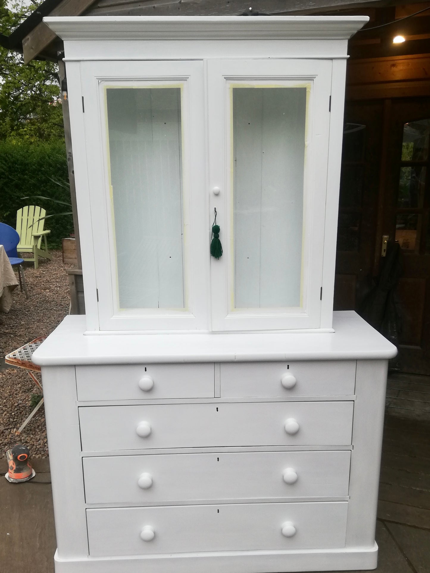 Commission for Judith painted dresser