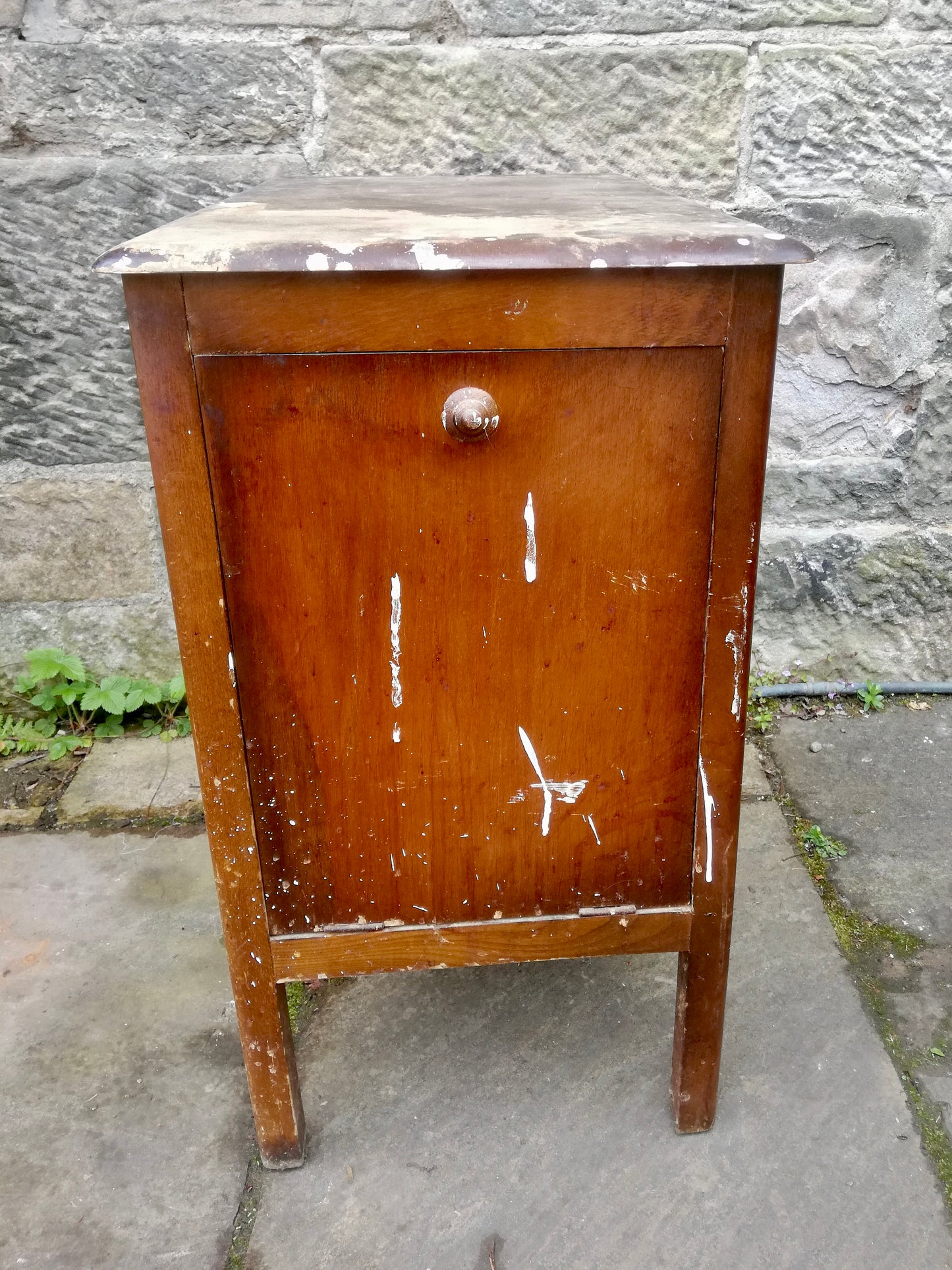 Bedside / side table available for painting - price includes painting