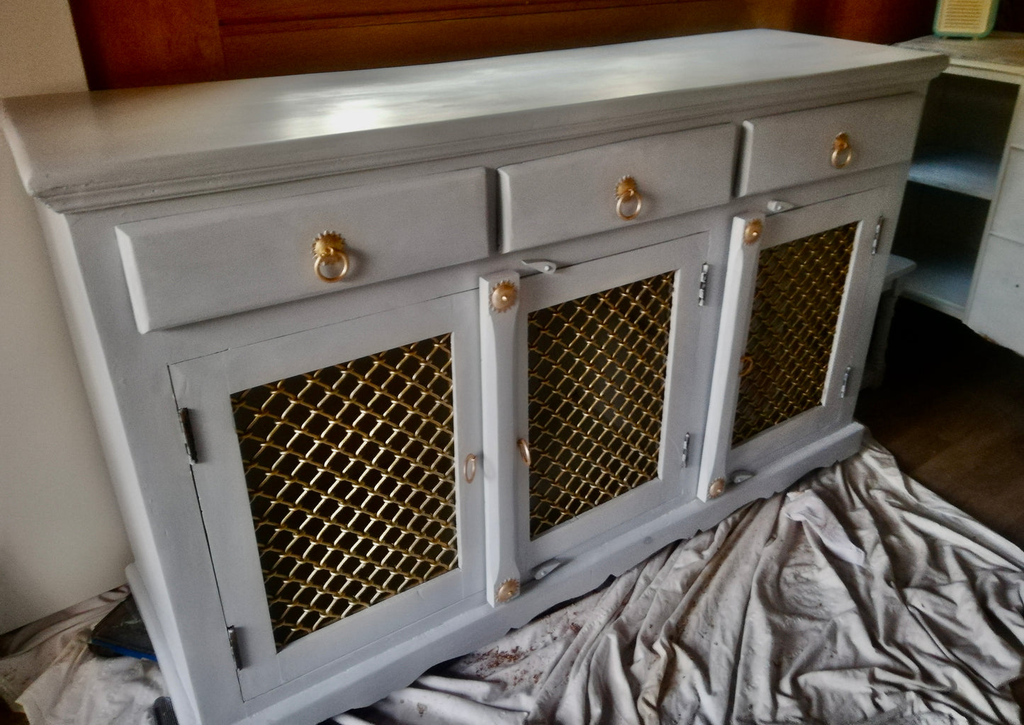 Commission Painted sideboard