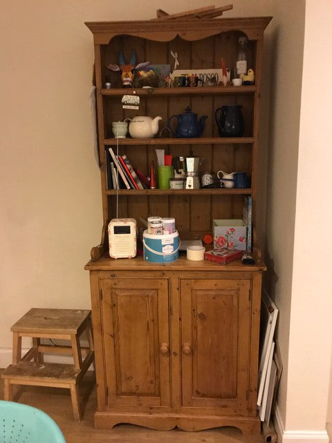 Custom listing for Justine hand painted dresser