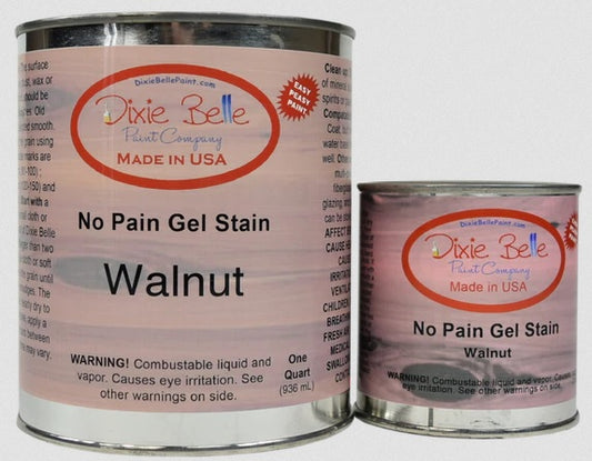 Dixie Belle Chalk Mineral Paint - No Pain Gel Stain 16oz