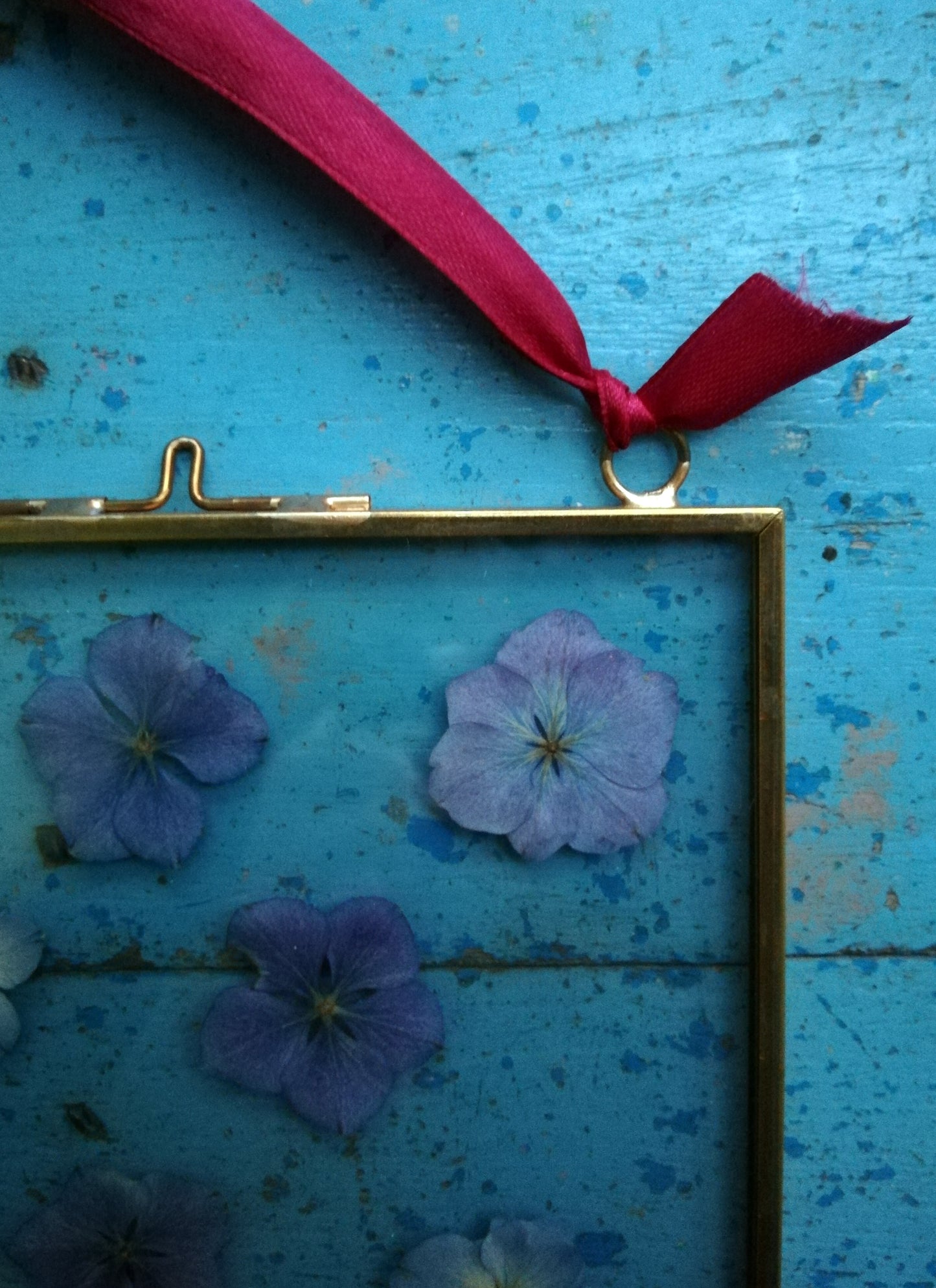 Pressed Flower Glass Frames.