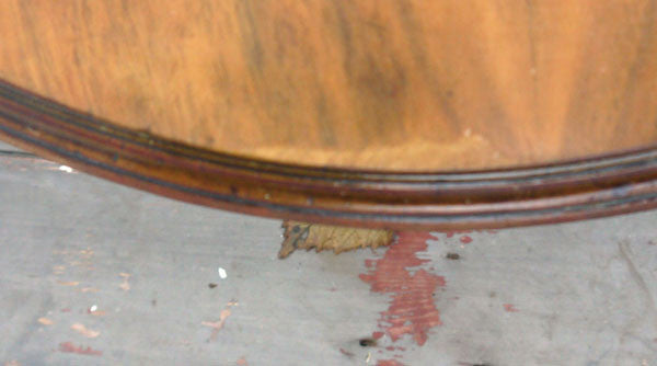 Refurbished vintage coffee table in Annie Sloan Duck Egg Blue