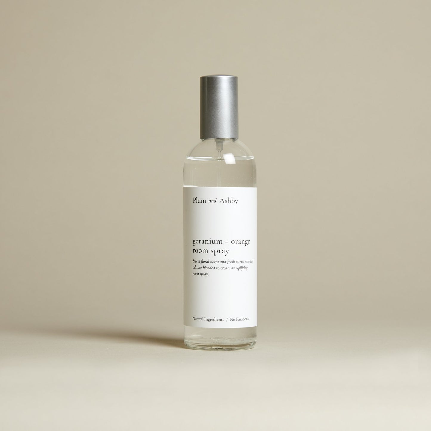 Plum and Ashby Room Spray - Geranium & Orange