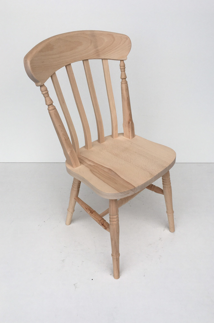 Solid Beech brand new dining chairs handpainted mismatched - mix them up or have a set