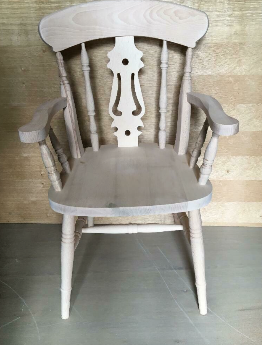 Solid Beech brand new dining chairs handpainted mismatched - mix them up or have a set