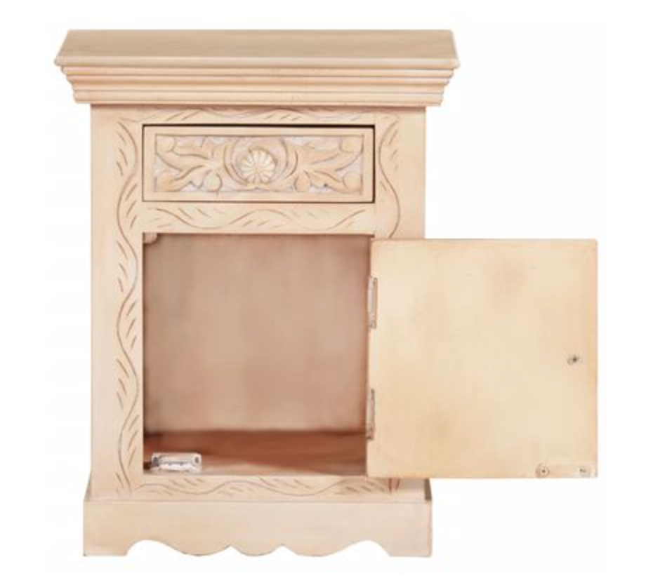 New Bedside Cabinet 40x30x50 cm Solid Wood - painted to order