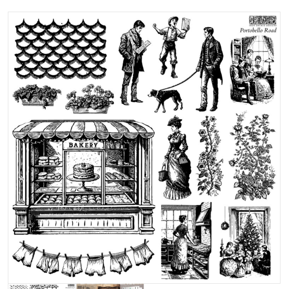 Iron Orchid Designs - The Stamps