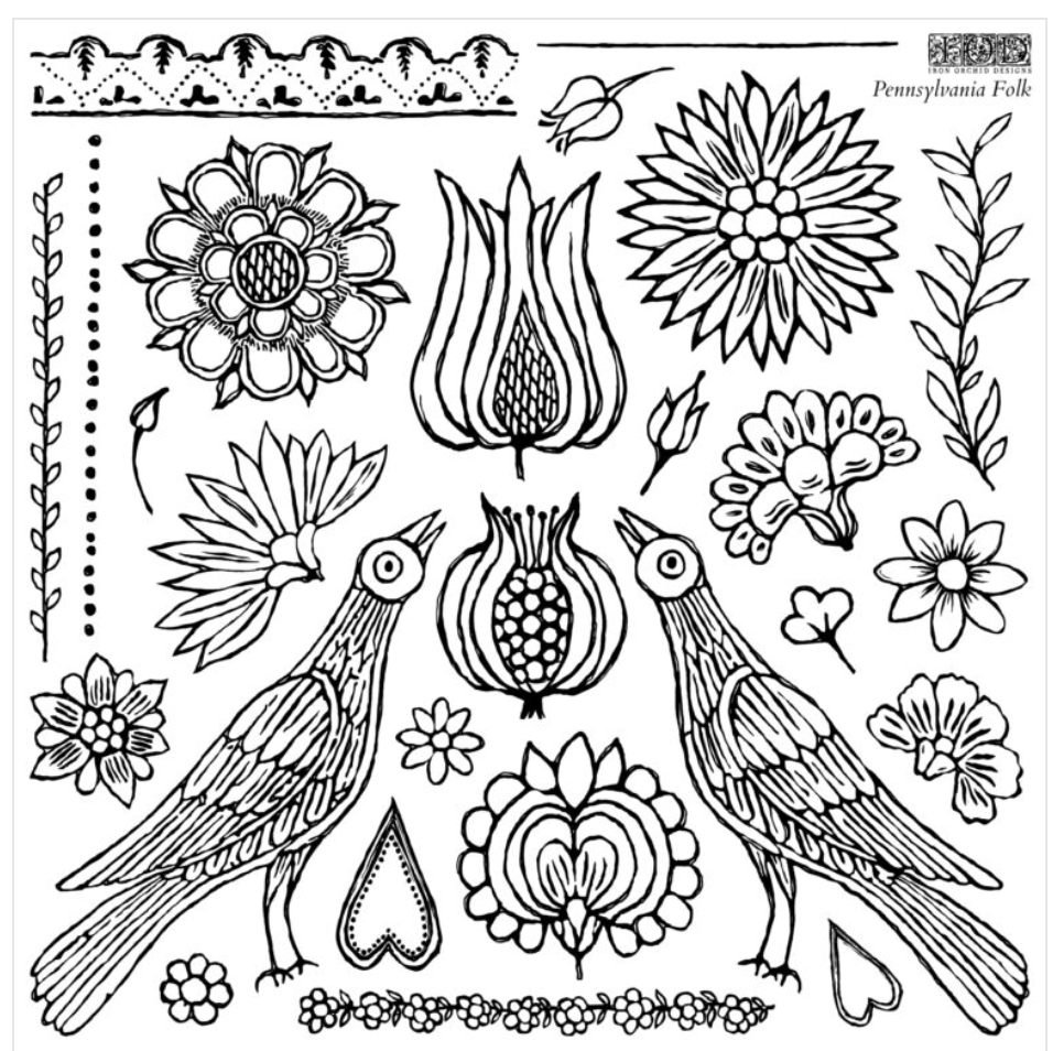 Iron Orchid Designs - The Stamps