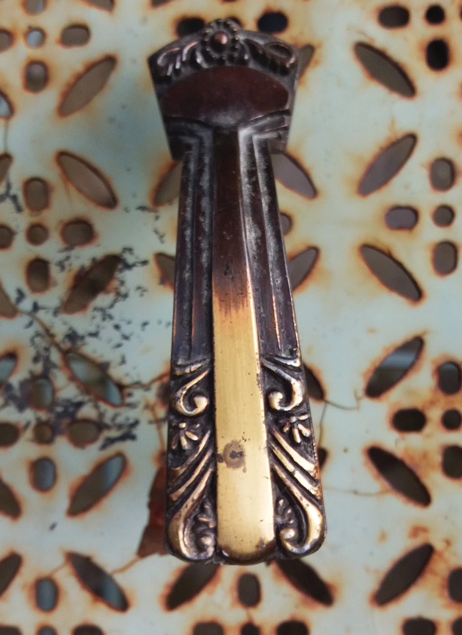 Set of 6 vintage cabinet handles