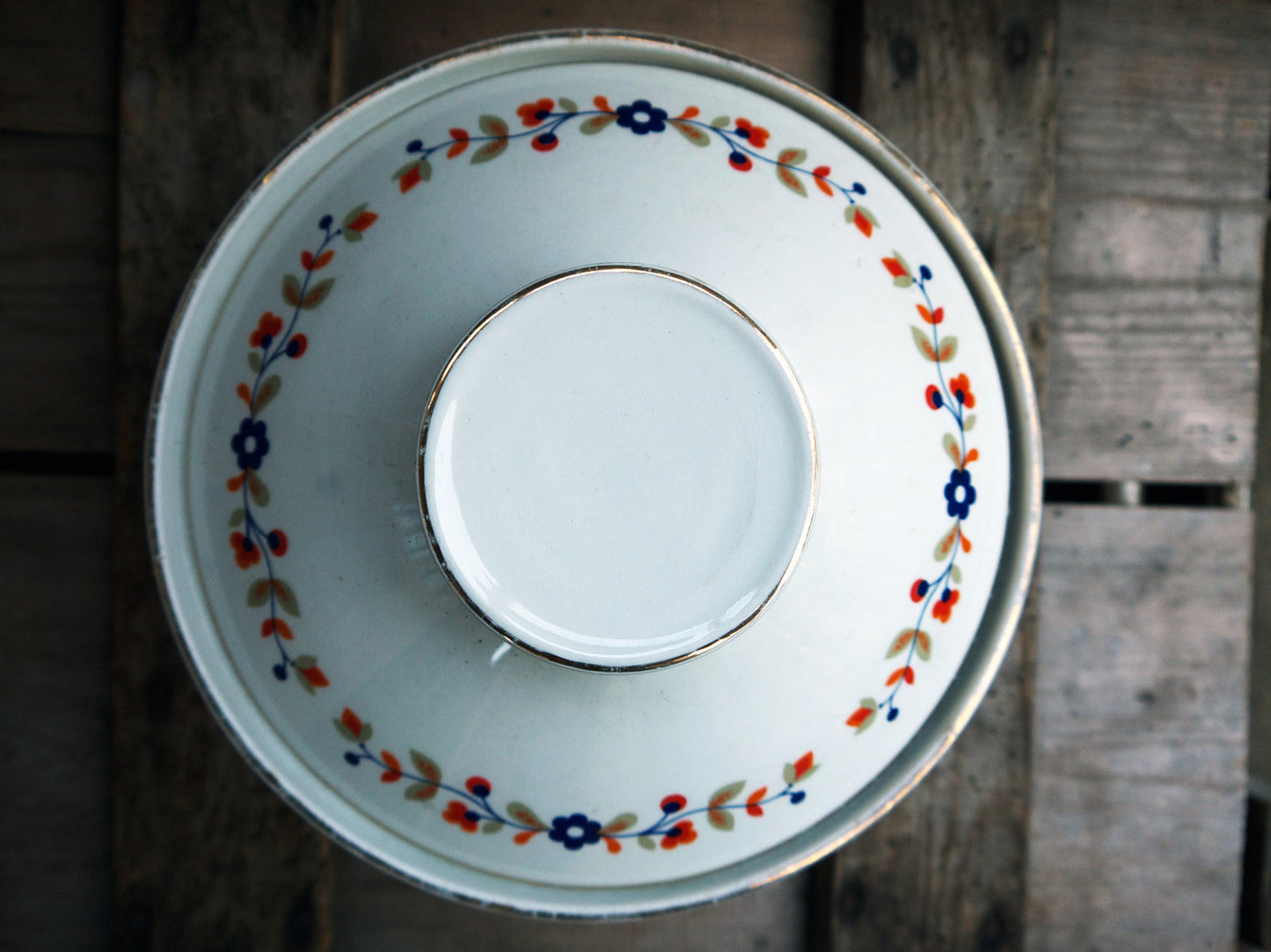 Vintage Casserole Dish shabby chic 1950's Burleigh Ironstone Staffordshire serving dish