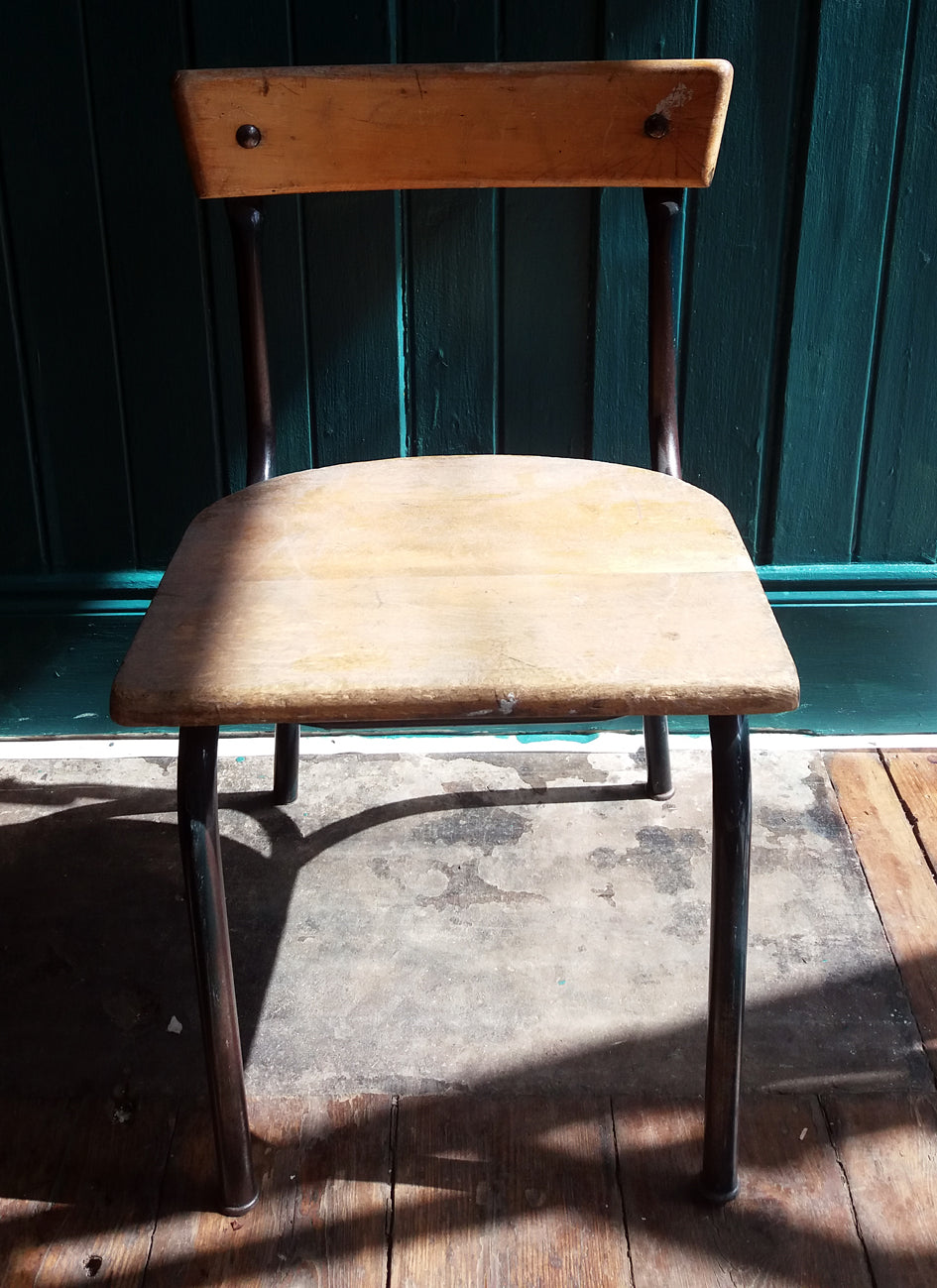 Vintage children's school chair