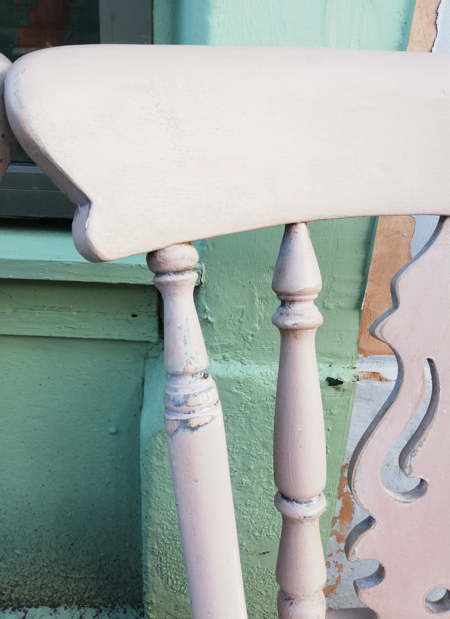 Mismatch vintage dining chairs painted to order in Annie Sloan Chalk Paint