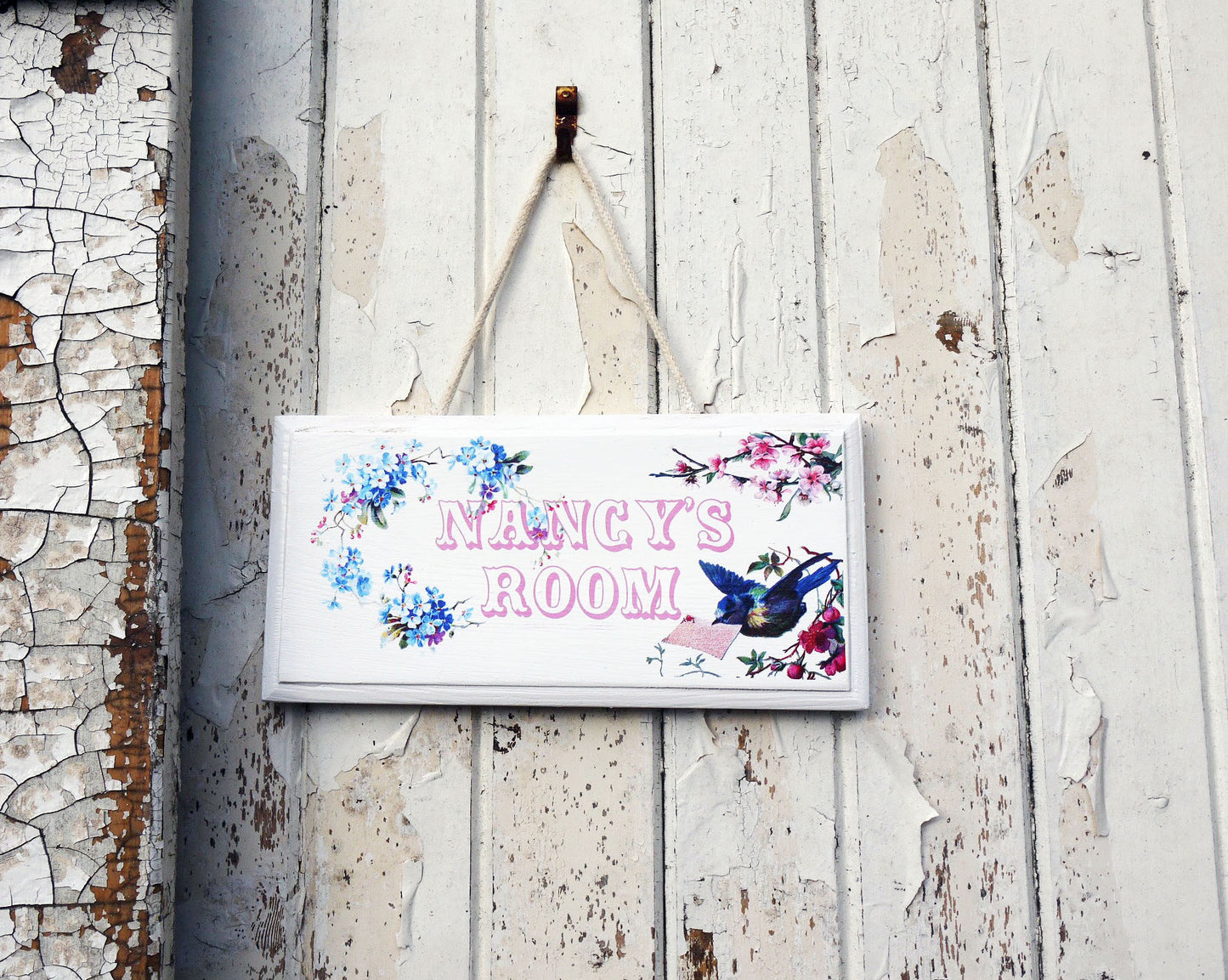 Personalised children's door room sign - made to order you choose the theme