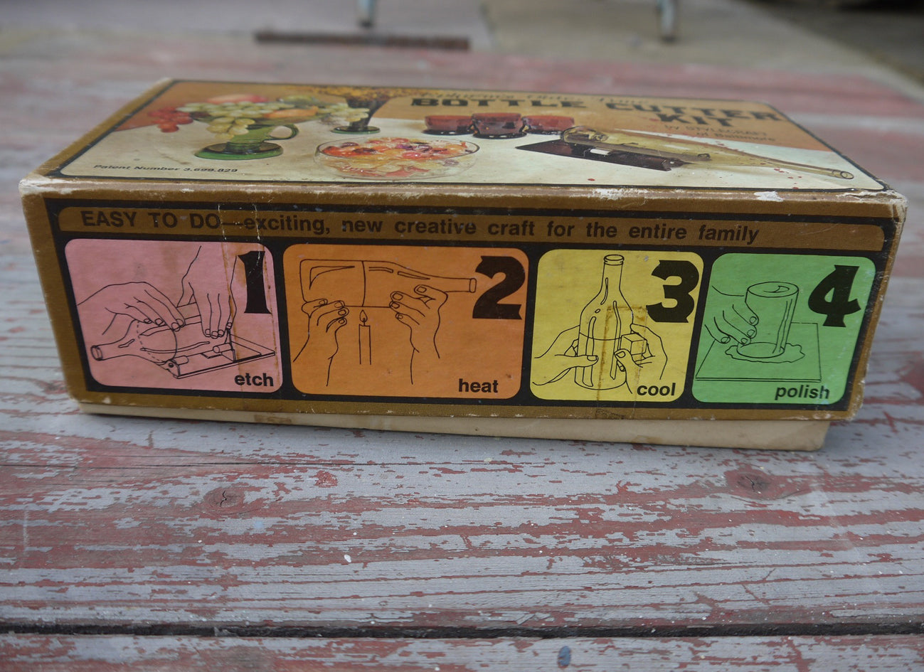Vintage Ephrem's olde time bottle cutting kit