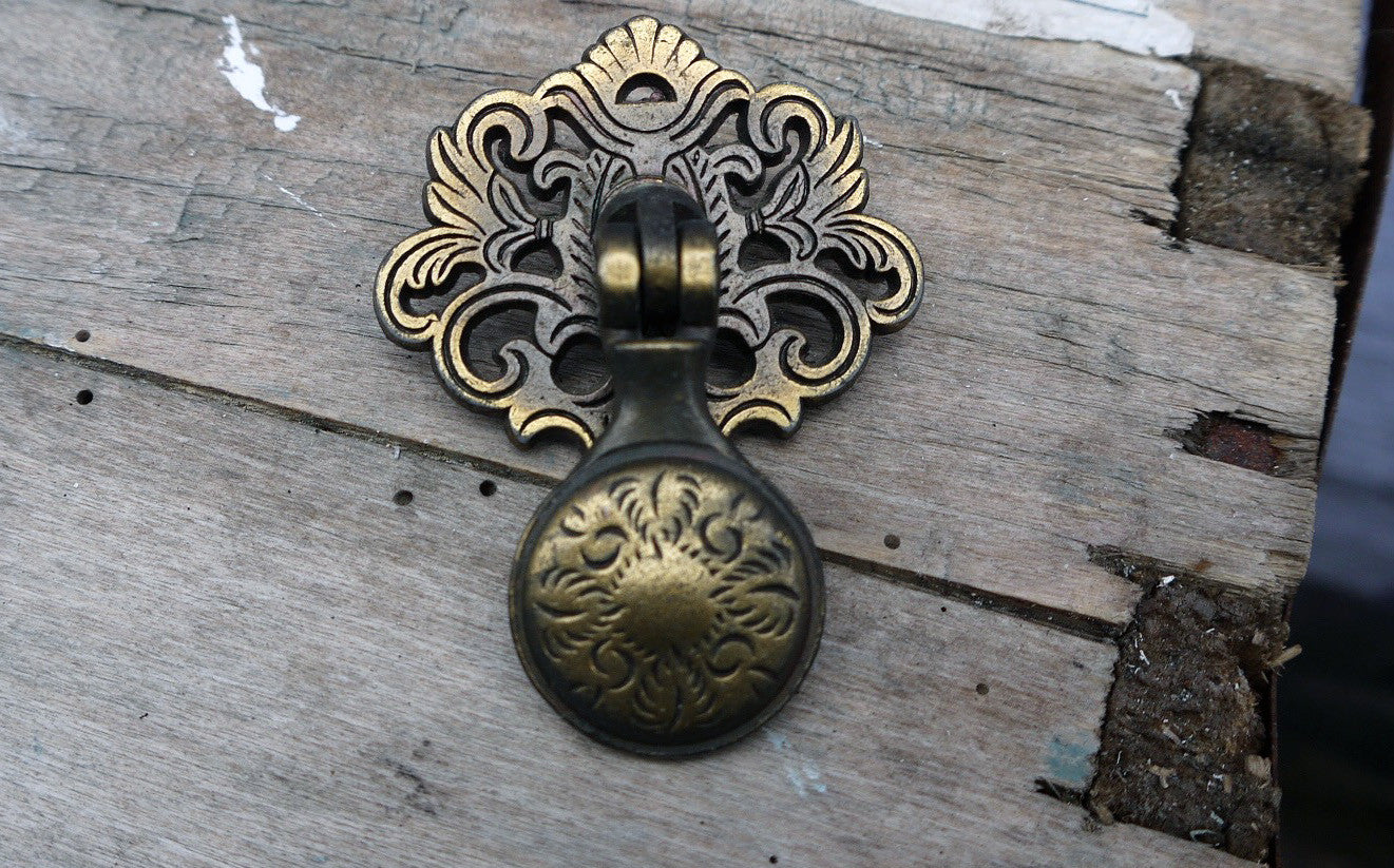 vintage droplet cabinet handles