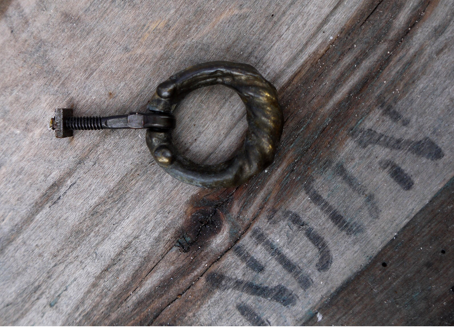 Vintage bronze cupboard cabinet knobs handles drawer pull