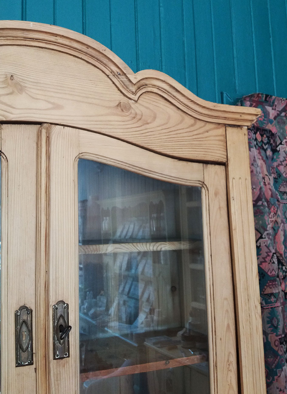 vintage pine kitchen dresser