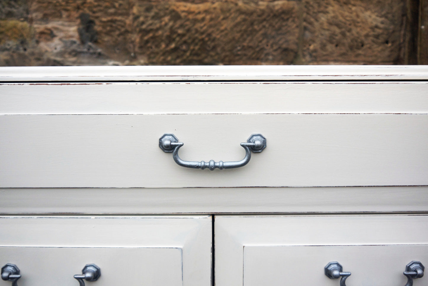 Custom Listing for Elise hand painted sideboard in Fusion Mineral Paint