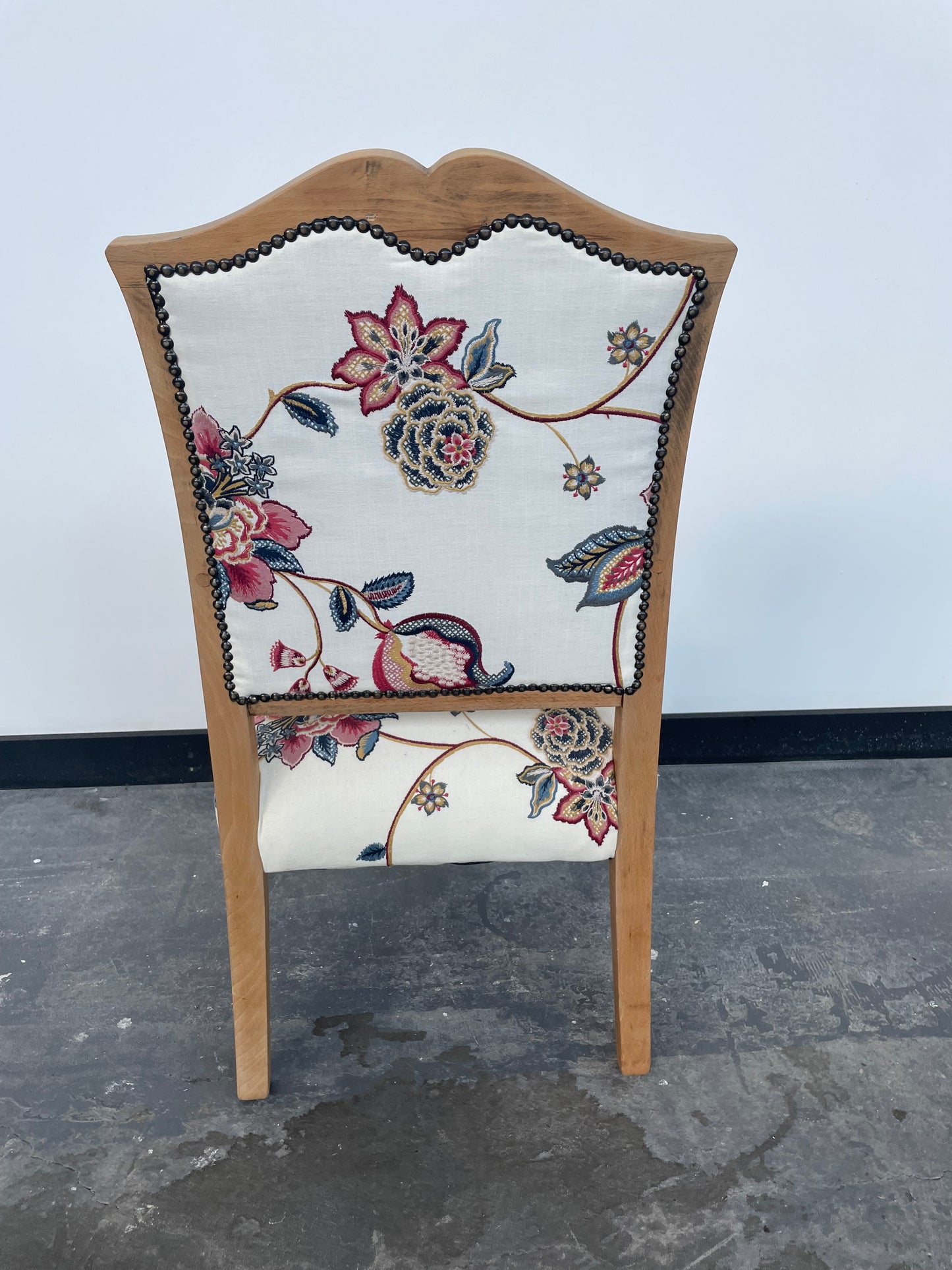 Vintage  arm chair newly reupholstered