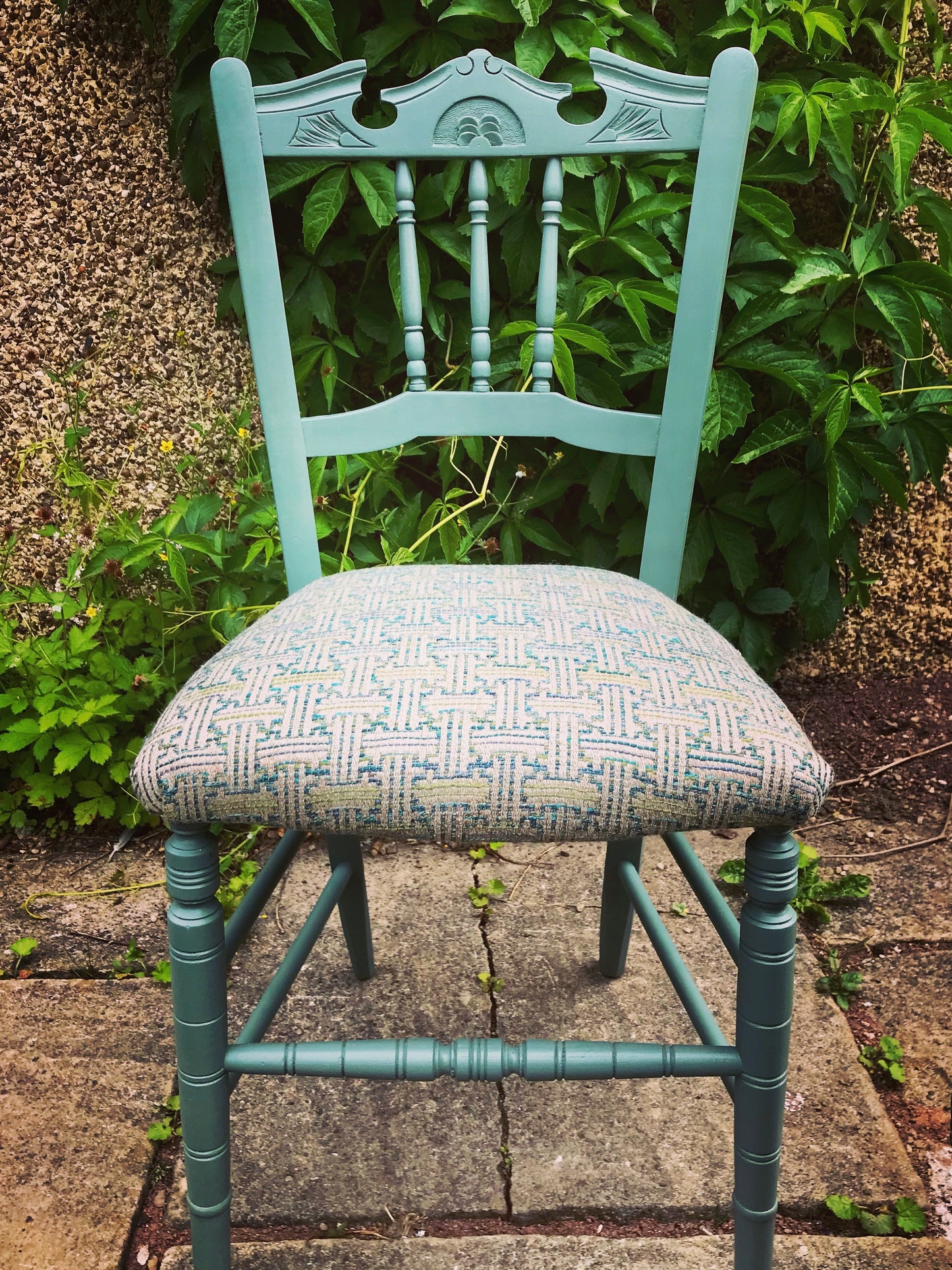 Re-upholstered matching or mismatched vintage dining chairs refinished to order