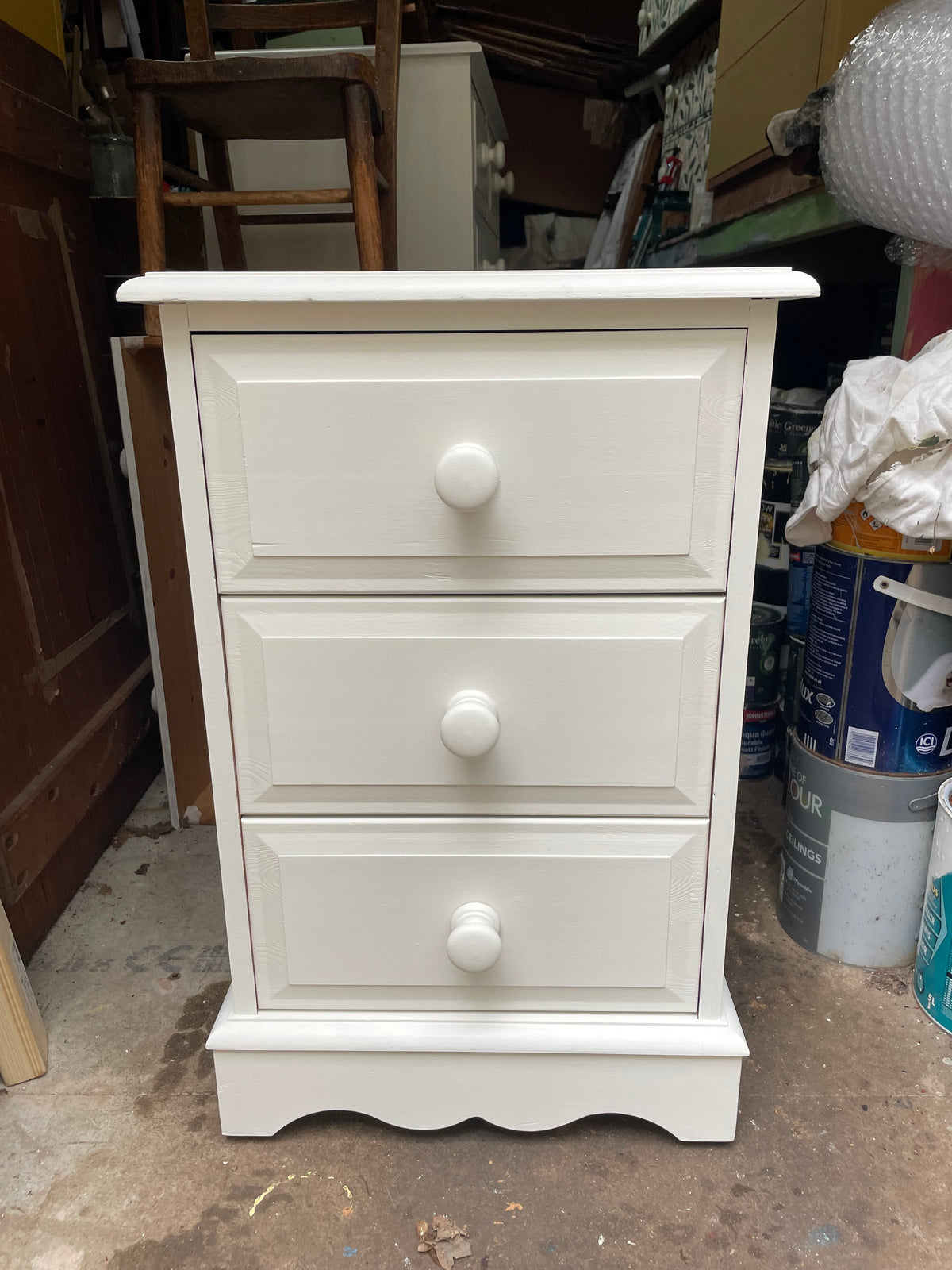 painted pine besdide