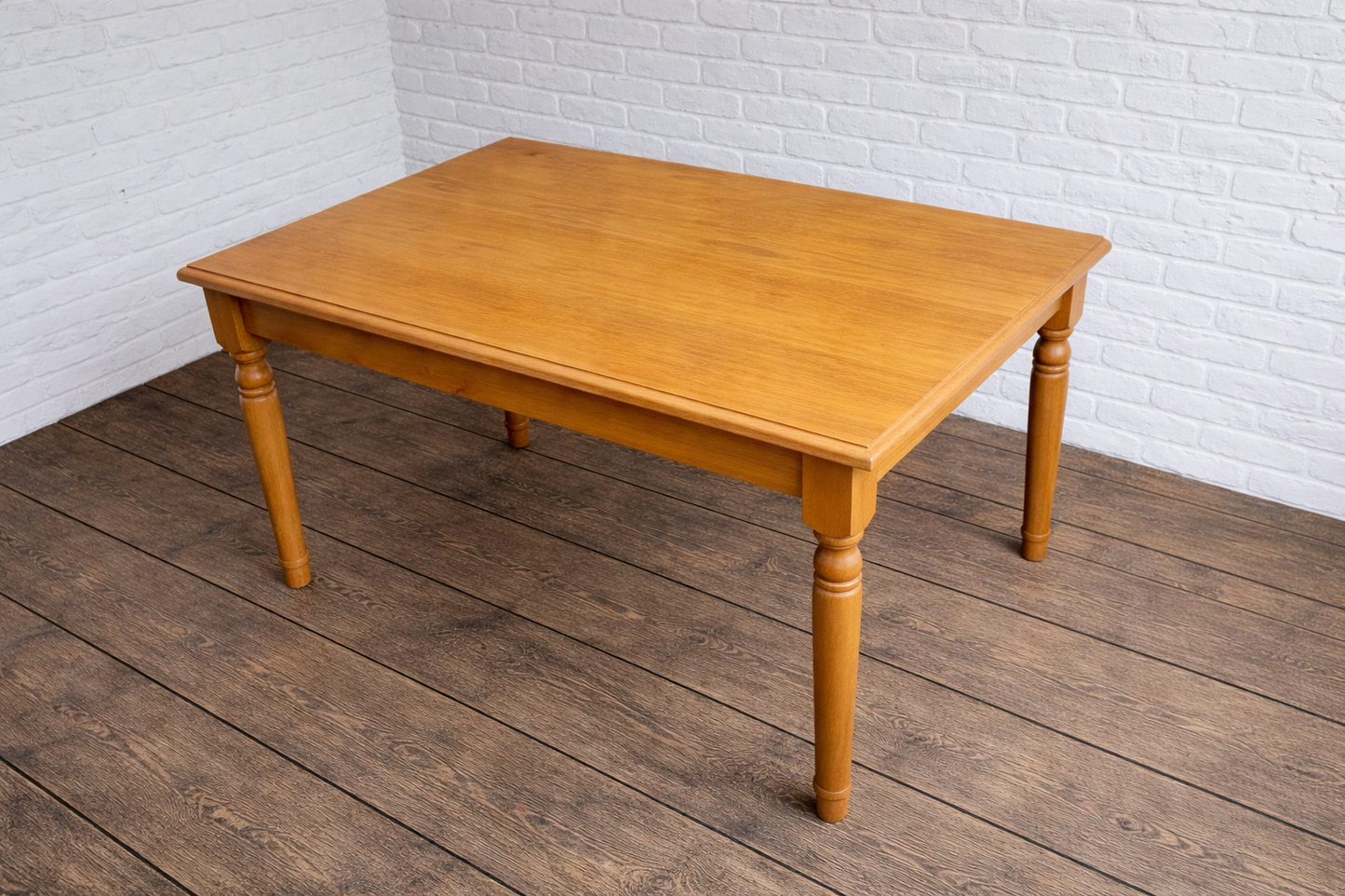 Vintage beech wood dining table  - to have it painted please contact me to discuss what you would like.