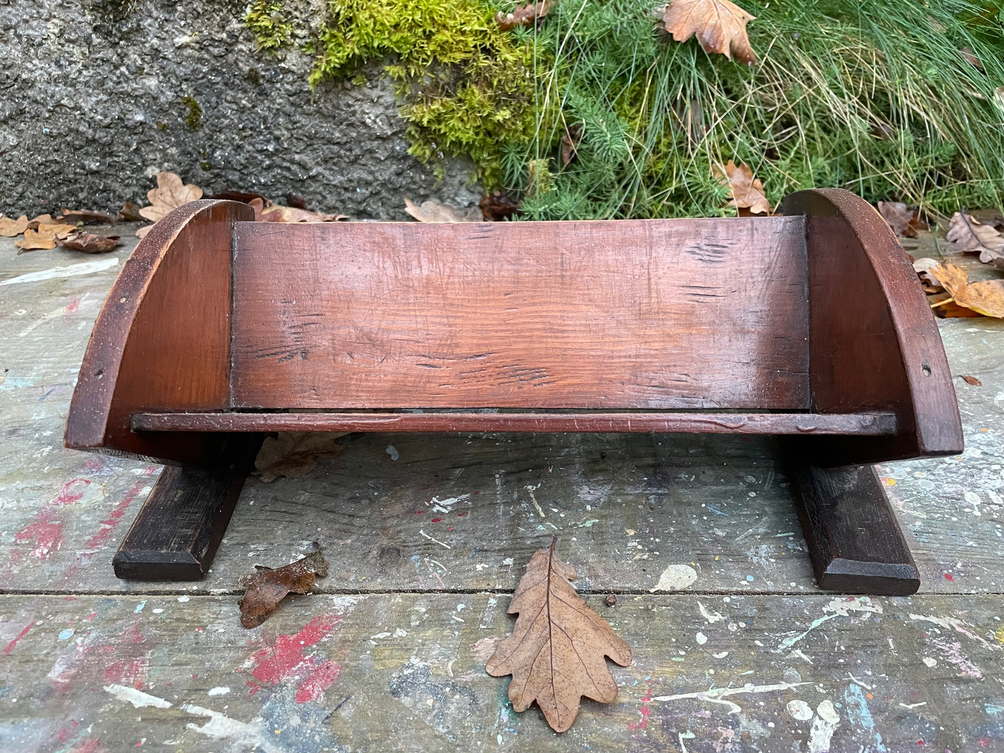 Early 20th century oak bookstand