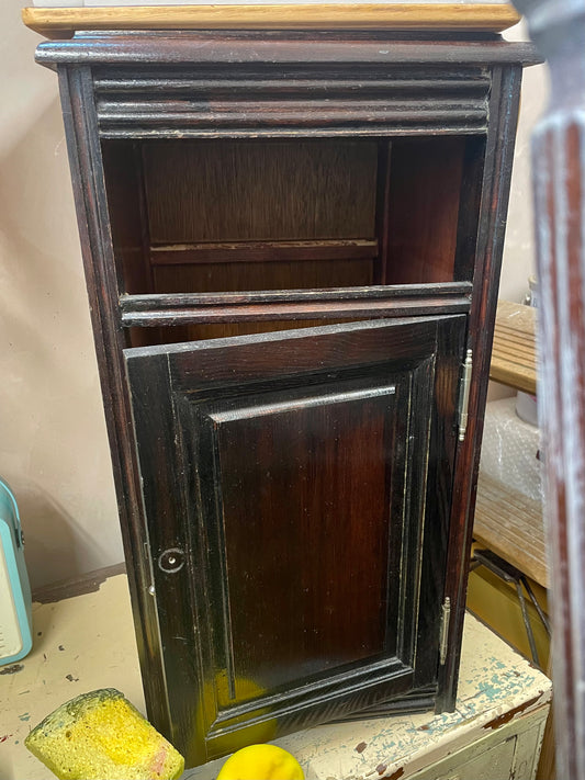 Vintage  bedside cabinet available for painting - price includes painting